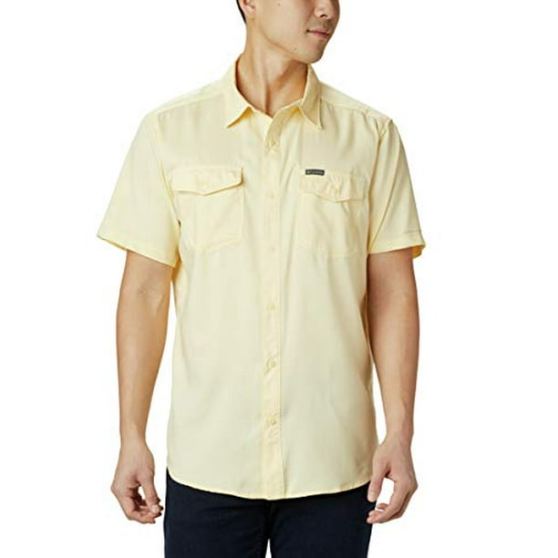 Columbia Mens Utilizer Short Sleeve Wicking and Sun Protection Shirt